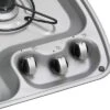 Dometic 3-pits Gaskookplaat HBG 3445 -Outdoor Kampeeruitrusting 152732 1003798