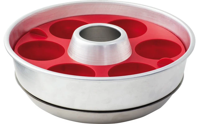 Omnia Muffins Silicone Bakvorm Voor Camping Oven 4 Omnia Muffins Silicone Bakvorm Voor Camping Oven - Afbeelding 2