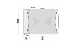 Outwell Milestone Shade Busluifel 14 Outwell Milestone Shade Busluifel -Outdoor Kampeeruitrusting 251991 1783389