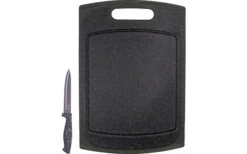 Steuber Snijplank Graniet Design 29 X 20 Cm Incl. Schilmesje 19 Cm