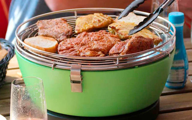 Vuurdesign Vesuvio Houtskoolgrill / Tafelgrill Antraciet 6 Vuurdesign Vesuvio Houtskoolgrill / Tafelgrill Antraciet - Afbeelding 4