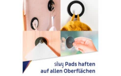 Silwy Magnetische Pads 5 Cm Set Van 4 Blauwe -Outdoor Kampeeruitrusting 297963 2516972