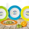 Berger Happy Camper Melamine Soepbord Set 4 Stuks. 1 Berger Happy Camper Melamine Soepbord Set 4 Stuks. -Outdoor Kampeeruitrusting 333518 2618072