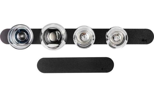 Silwy Magnet Metalen Stang Met Lederen Coating 50 Cm Zwart 9 Silwy Magnet Metalen Stang Met Lederen Coating 50 Cm Zwart - Afbeelding 7