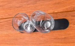 Silwy Magneet Metalen Staaf 25 Cm Met Lederen Bekleding Zwart -Outdoor Kampeeruitrusting 336869 2618285 1