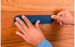 Silwy Magneet Metalen Staaf 25 Cm Met Lederen Coating Blauw -Outdoor Kampeeruitrusting 337235 2618240