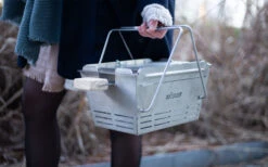 Knister Premium Uitschuifbare Houtskoolgrill -Outdoor Kampeeruitrusting 362775 2272537