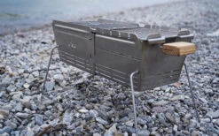 Knister Premium Uitschuifbare Houtskoolgrill -Outdoor Kampeeruitrusting 362781 2272552