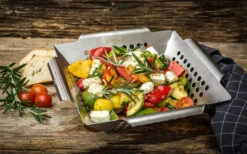 Grillfürst Groentemand Roestvrij Staal 25 X 25 X 6 Cm