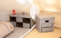 Bo-Camp Urban Outdoor Holborn Ottoman Grijs Incl. 2 Lades -Outdoor Kampeeruitrusting 391973 2854730