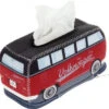 VW Collectie T1 Bus 3D Neopreen Cosmeticadispenser Rood/zwart -Outdoor Kampeeruitrusting 413769 2991704