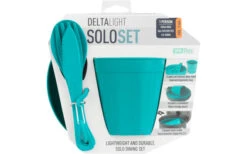 Sea To Summit Delta Light Solo Set Servies Set 6 Stuks Turquoise -Outdoor Kampeeruitrusting 429146 3351729