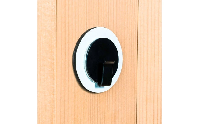 Silwy Slimme Magneet Haak Incl. Metalen Nano Gel Pad Wit / Zwart 9 Silwy Slimme Magneet Haak Incl. Metalen Nano Gel Pad Wit / Zwart - Afbeelding 7