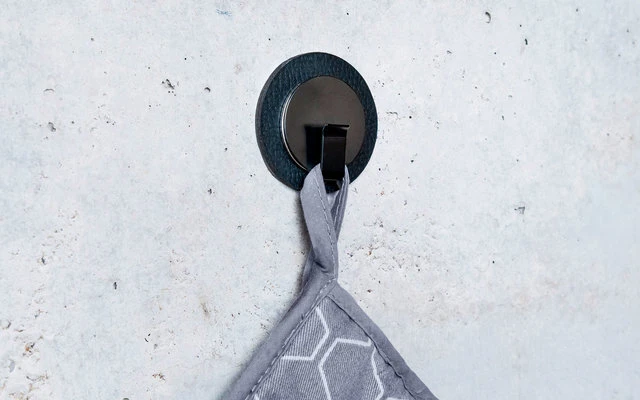 Silwy Slimme Magneet Haak Incl. Metalen Nano Gel Pad Wit / Zwart 4 Silwy Slimme Magneet Haak Incl. Metalen Nano Gel Pad Wit / Zwart - Afbeelding 2