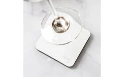 Silwy Metalen Nano Gel Onderzetter Vierkant 8,3 X 8,3 Cm Wit -Outdoor Kampeeruitrusting 435624 3104247 1