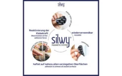 Silwy Power Magneten Incl. Zelfklevende Pads 4 Stuks 9 Silwy Power Magneten Incl. Zelfklevende Pads 4 Stuks -Outdoor Kampeeruitrusting 435789 3104682