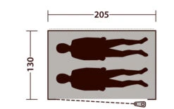 Outwell Vrijstaande Binnentent Blauw 13 Outwell Vrijstaande Binnentent Blauw -Outdoor Kampeeruitrusting 439200 3116115
