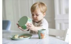 Koziol Organic Kids Set Kinderservies Set 3-delig Geel -Outdoor Kampeeruitrusting 446945 3126297 1