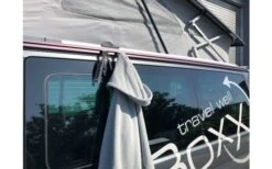 BusBoxx Haken Keder Rail VW T5 / T6 / 2 Stuks -Outdoor Kampeeruitrusting 449142 3153377