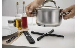 WEDO Onderzetter Zwart 25 Cm 8 WEDO Onderzetter Zwart 25 Cm -Outdoor Kampeeruitrusting 458295 3595696