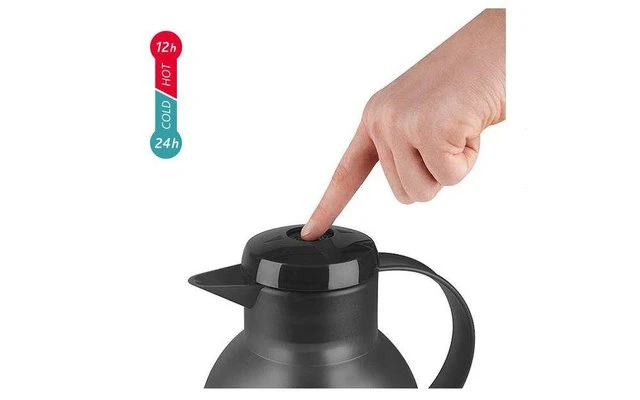 Emsa Isoleerkan Samba 1 Liter Framboos Doorschijnend 8 Emsa Isoleerkan Samba 1 Liter Framboos Doorschijnend - Afbeelding 6