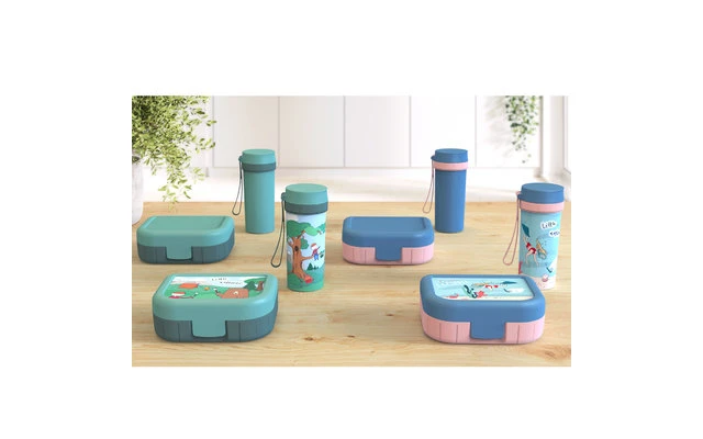 Rotho Set Box + Drinkfles Memory Kinderontbijtdoos Met Drinkfles Verkenner Jungle 3 Rotho Set Box + Drinkfles Memory Kinderontbijtdoos Met Drinkfles Verkenner Jungle