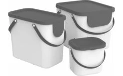 Rotho Albula Kringloopbaksysteem 25 Liter Cappuccino -Outdoor Kampeeruitrusting 489477 3317696