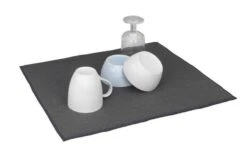 Wenko Microvezel Afvoermat Miko Grijs -Outdoor Kampeeruitrusting 492272 3504779