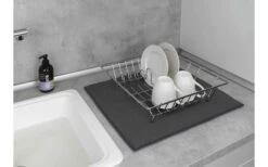 Wenko Microvezel Afvoermat Miko Grijs -Outdoor Kampeeruitrusting 492443 3504803