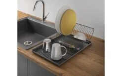 Metaltex Wing-Tex Lava Afdruiprek Mat Zwart