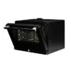 Miji Stoomoven IEO Zwart 25 Liter 2000 W -Outdoor Kampeeruitrusting 500327 3462393