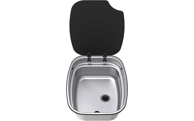 Thetford Argent Bowl Spoelbak Zwart Emaille 9,5 Liter 3 Thetford Argent Bowl Spoelbak Zwart Emaille 9,5 Liter