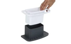 Wenko Gootsteen Organiser Cosmo Grijs -Outdoor Kampeeruitrusting 516071 3517453