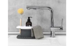 Wenko Gootsteen Organiser Cosmo Grijs -Outdoor Kampeeruitrusting 516734 3517459