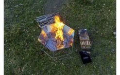 Origin Outdoors Zeshoekige Grill- En Vuurschaal 40 X 45 Cm -Outdoor Kampeeruitrusting 517382 3485083