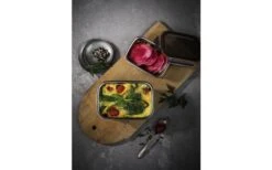 Roestvaststalen Pot Met Clipdeksel Vierkant 300 Ml