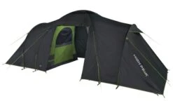 High Peak Como 4.0 Koepeltent Voor 4 Personen Donkergrijs/groen 230 X 450 Cm -Outdoor Kampeeruitrusting 537661 3866330