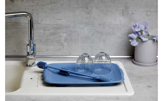 Wenko Gootsteen Zeefje Shari Blauw 4 Wenko Gootsteen Zeefje Shari Blauw - Afbeelding 2