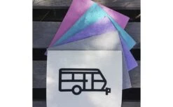 Pufz Zweedse Theedoek Caravan Patroon Turquoise