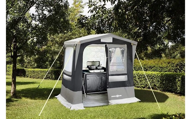 Brunner Gusto NG III Keukentent 200 X 200 Cm Blauw 4 Brunner Gusto NG III Keukentent 200 X 200 Cm Blauw - Afbeelding 2