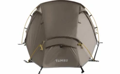 Tambu Natuna 2 Persoons Trekking Tunnel Tent Bruin -Outdoor Kampeeruitrusting 575951 3933663