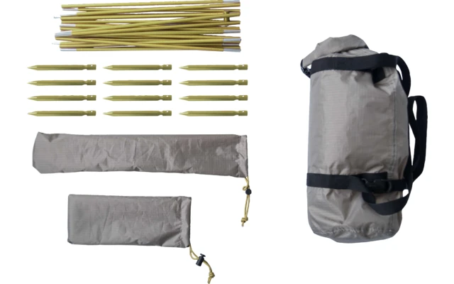 Tambu Binodana 2 Persoons Koepeltent Bruin 6 Tambu Binodana 2 Persoons Koepeltent Bruin - Afbeelding 4