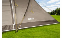 Tambu Agnikunda Comfort Vis à Vis 4 Persoons Trekking Tunnel Tent Bruin -Outdoor Kampeeruitrusting 575999 3935687