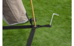 Tambu Natuna 2 Persoons Trekking Tunnel Tent Bruin -Outdoor Kampeeruitrusting 576039 3933679