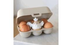 Koziol Eierdoos Eggs To Go Mini 6st Woestijnzand -Outdoor Kampeeruitrusting 578015 3948327