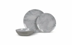 Kampa Marble Set Melamine Servies Set 12 Stuks