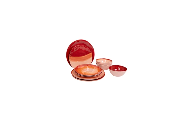Bo-Camp Berger Servies Set Halo 12 Stuks Melam Terra 3 Bo-Camp Berger Servies Set Halo 12 Stuks Melam Terra