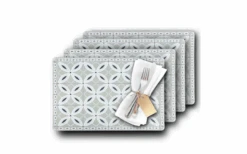 Westmark Arabesque Placemats 4 Stuks 43,5 X 28,5 Cm Blauw