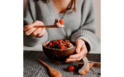 Chinchilla Kokosnootschalen Met Lepel En Houder Set Van 2 -Outdoor Kampeeruitrusting 636863 4445195