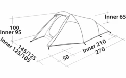 Easy Camp Energy 200 Tunnel Tent -Outdoor Kampeeruitrusting 669807 4589439
